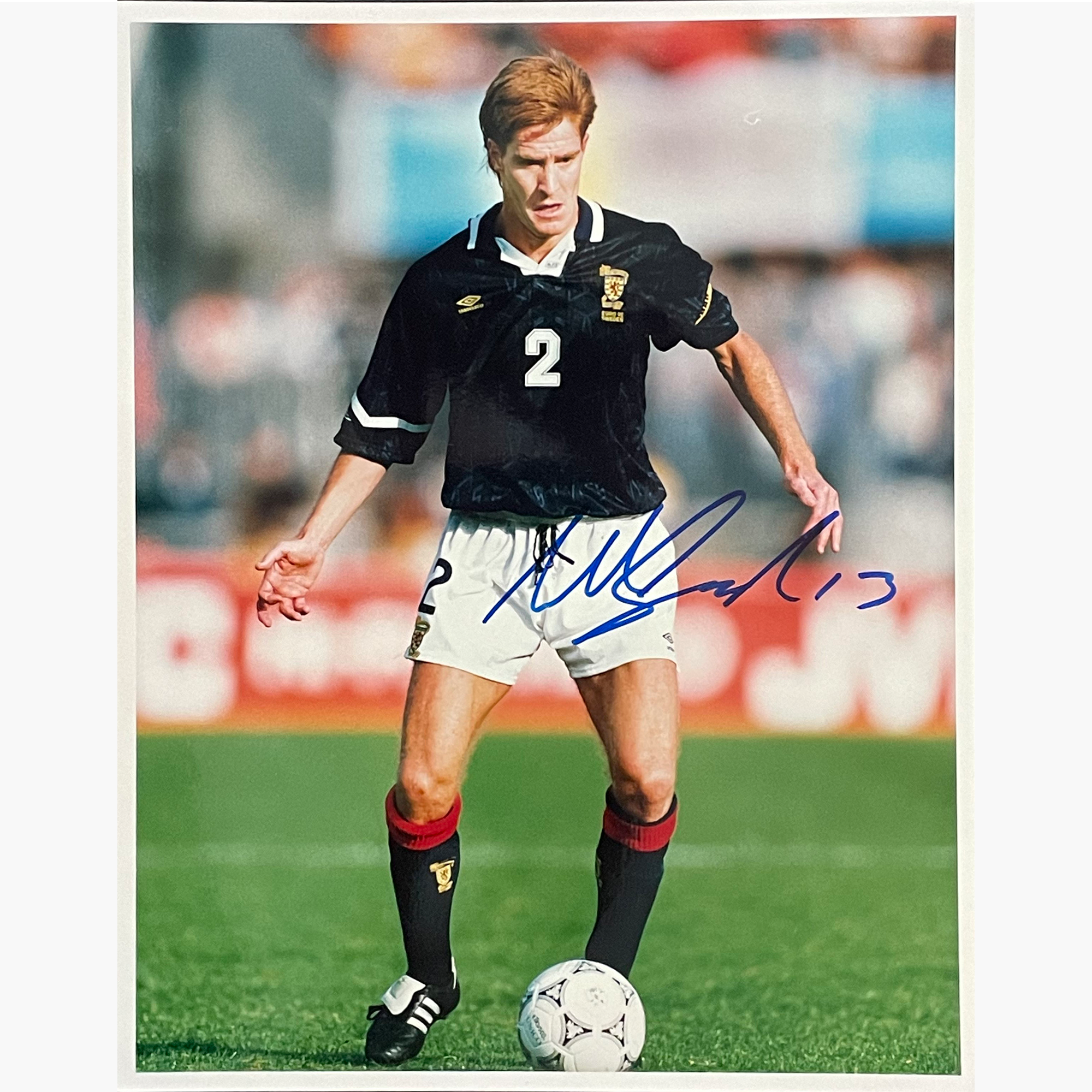 Richard Gough – Signed 25.5cm x 20.5cm Colour Action Press Photo