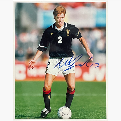 Richard Gough – Signed 25.5cm x 20.5cm Colour Action Press Photo