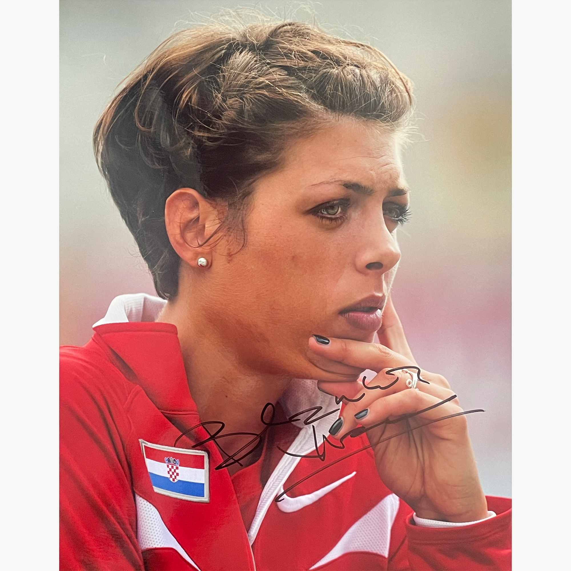 Blanka Vlasic – Signed 25.5cm x 20.5cm Colour Photo