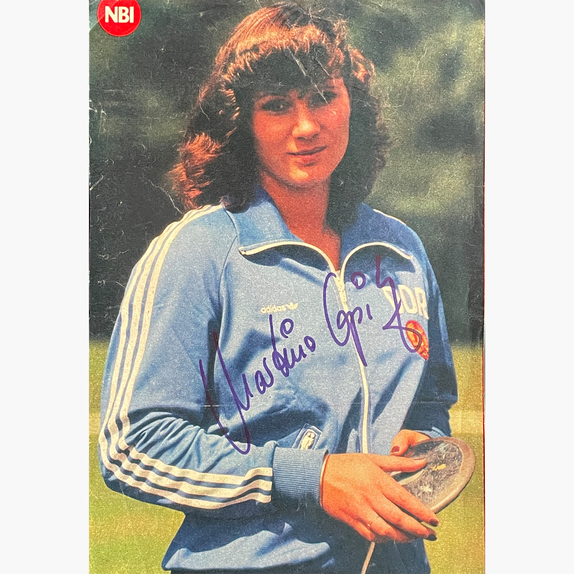 Martina Hellmann – Signed 22.2cm x 15.2cm Colour Magazine Picture