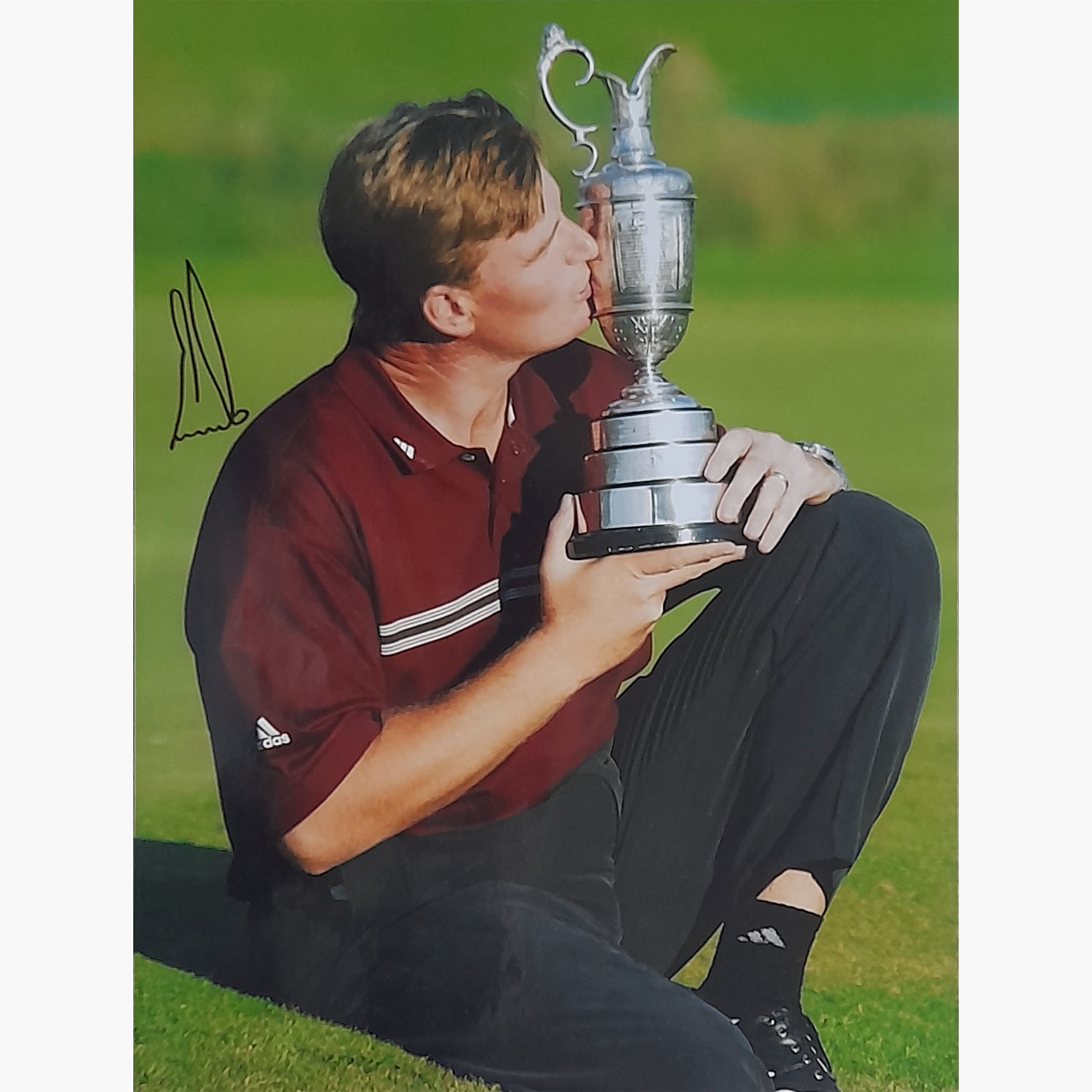 Ernie Els – Signed 40.7cm x 30.5cm Colour Photo