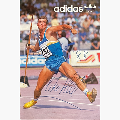 Mike Hill – Signed 15cm x 10cm Official Adidas Sponsor Card