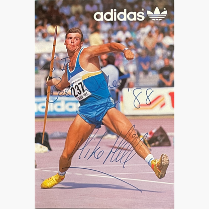 Mike Hill – Signed 15cm x 10cm Official Adidas Sponsor Card