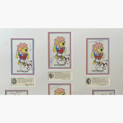 England 1966 World Cup Winners – Set of 11 Signed World Cup Willie First Day Covers