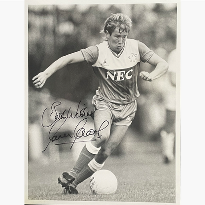 Adrian Heath – Signed 22cm x 16.5cm Black & White Action Press Photo