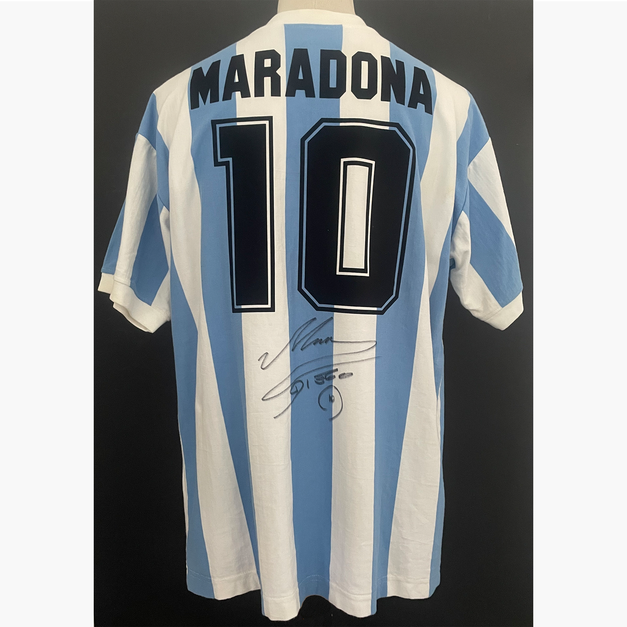 Diego Maradona - Signed 1986 Argentina Shirt