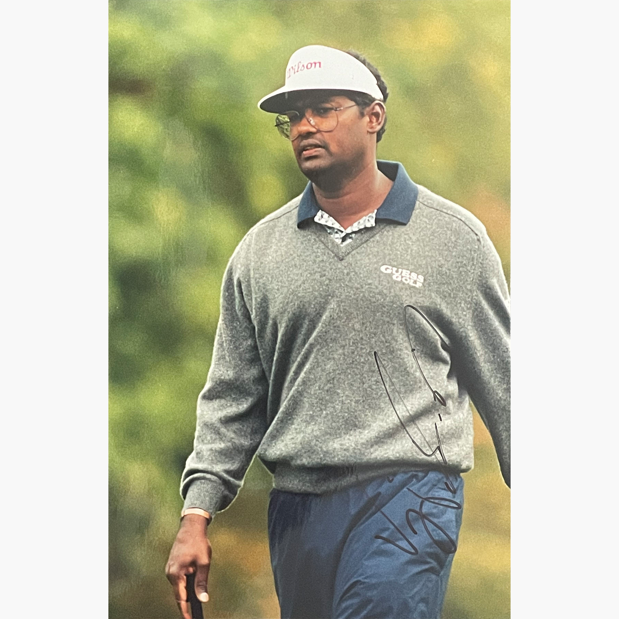Vijay Singh - Signed 25cm x 16.5cm Colour Press Photo
