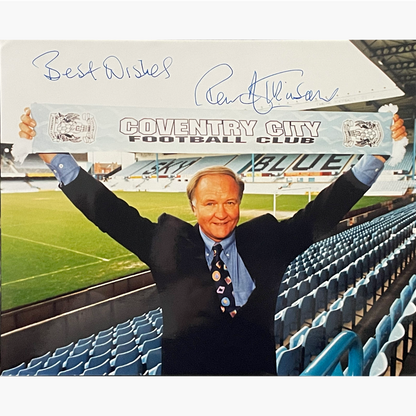 Ron Atkinson – Signed 25.5cm x 20cm Colour Press Photo