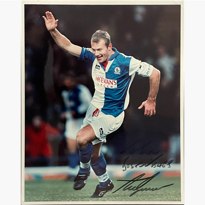 Alan Shearer – Signed 25.5cm x 20cm Colour Action Press Photo
