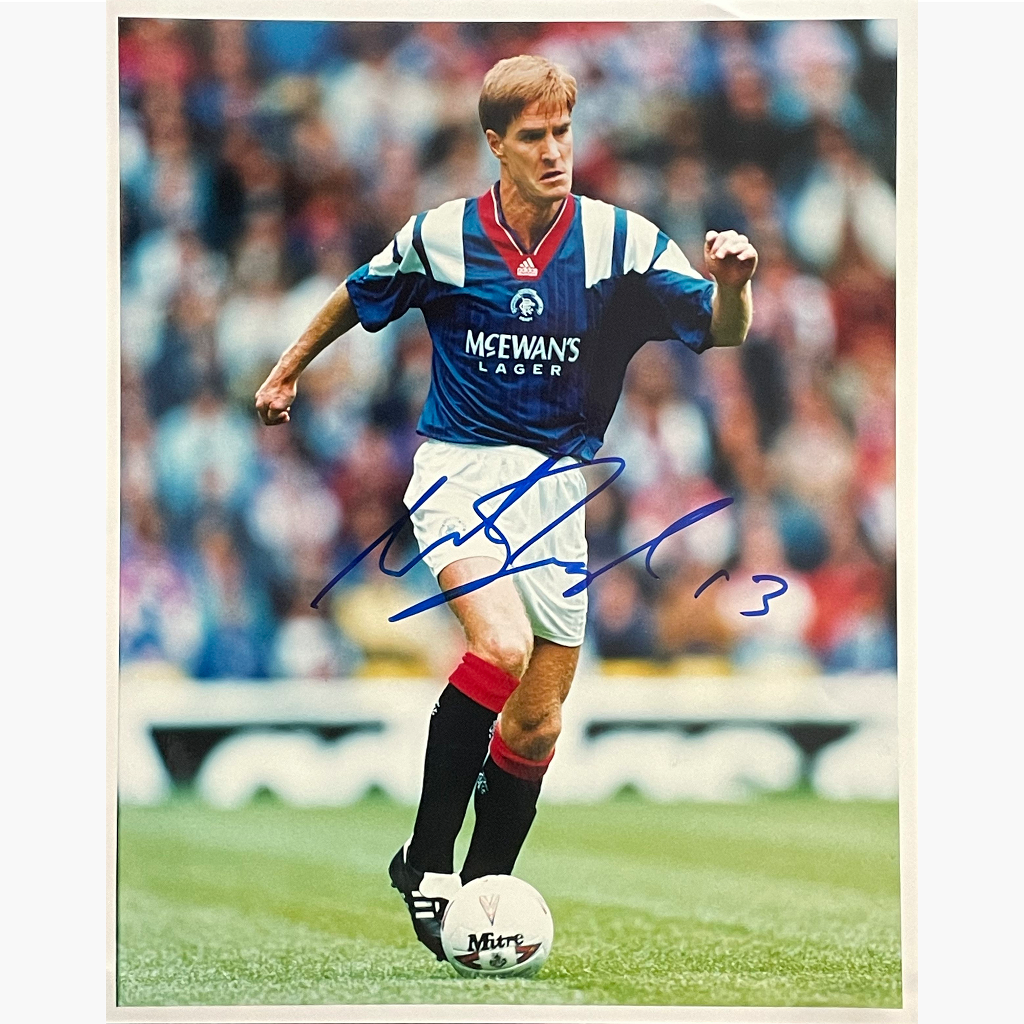Richard Gough – Signed 25cm x 20cm Colour Action Press Photo