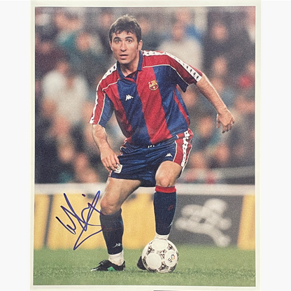 Gheorghe Hagi - Signed 25.5cm x 20cm Colour Action Press Photo