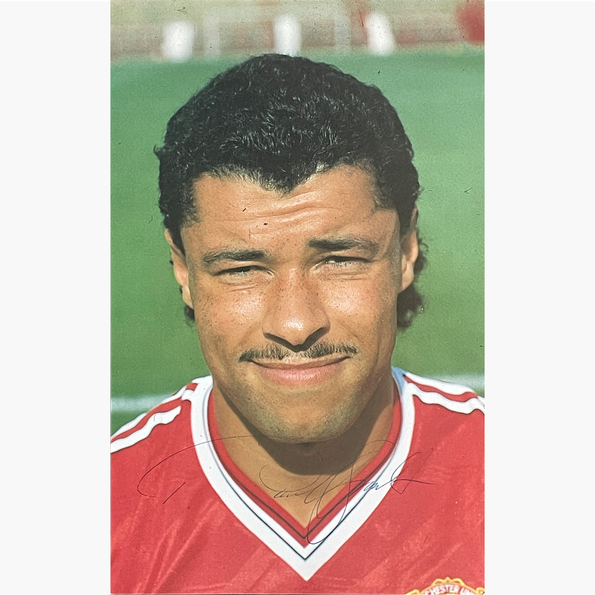 Paul McGrath – Signed 20.5cm x 13cm Official Manchester United Colour Photo