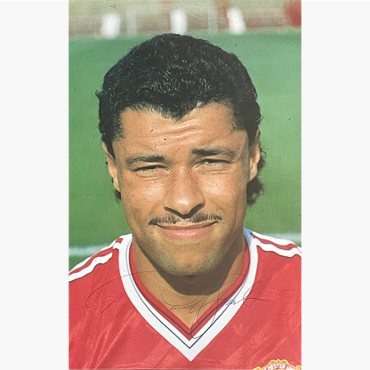 Paul McGrath – Signed 20.5cm x 13cm Official Manchester United Colour Photo