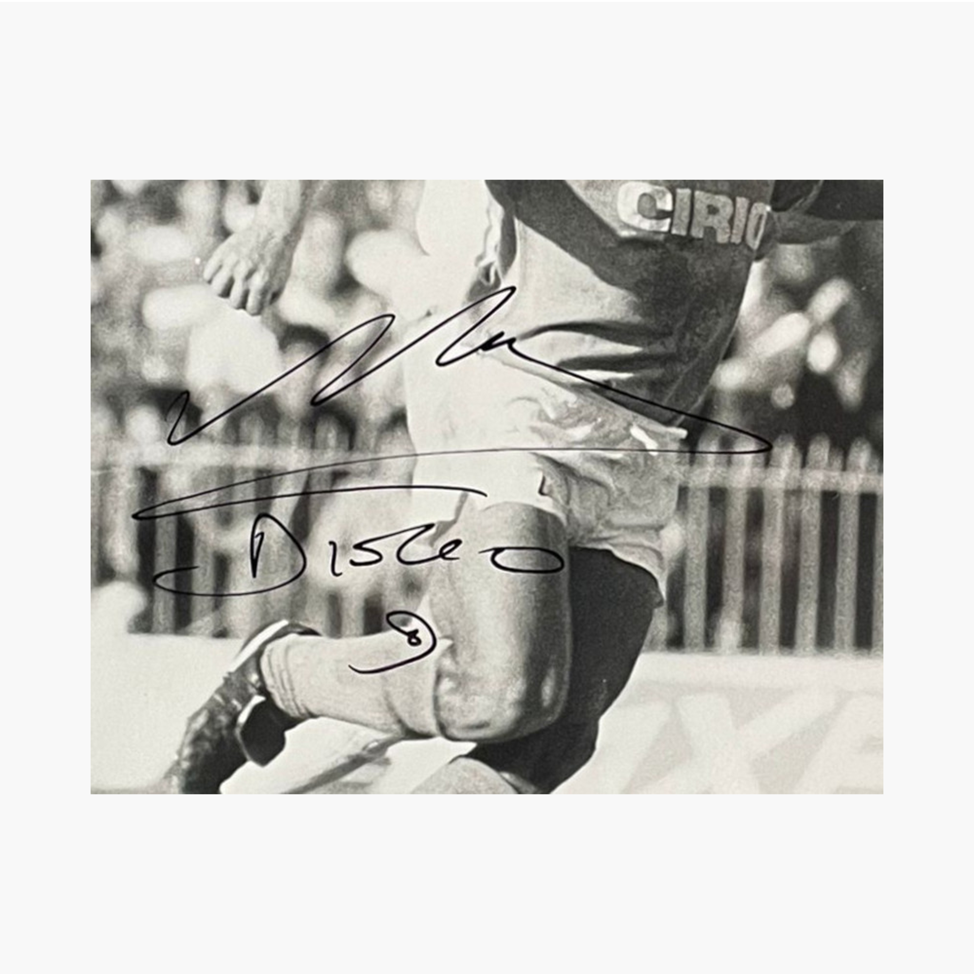 Diego Maradona – Signed 10" x 8" Black & White Photo