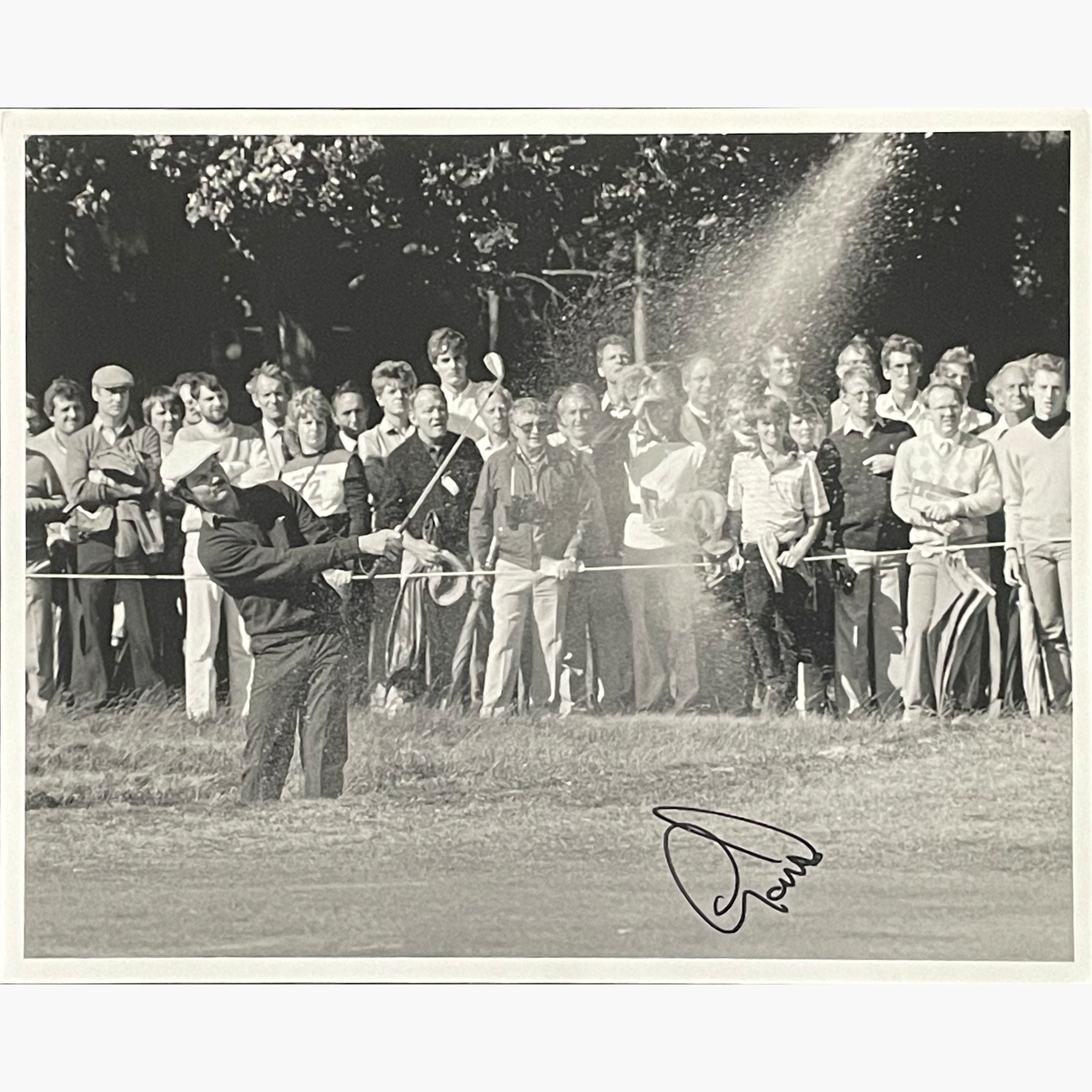 Gordon Brand Junior – Signed 25.5cm x 20.5cm Black & White Action Press Photo