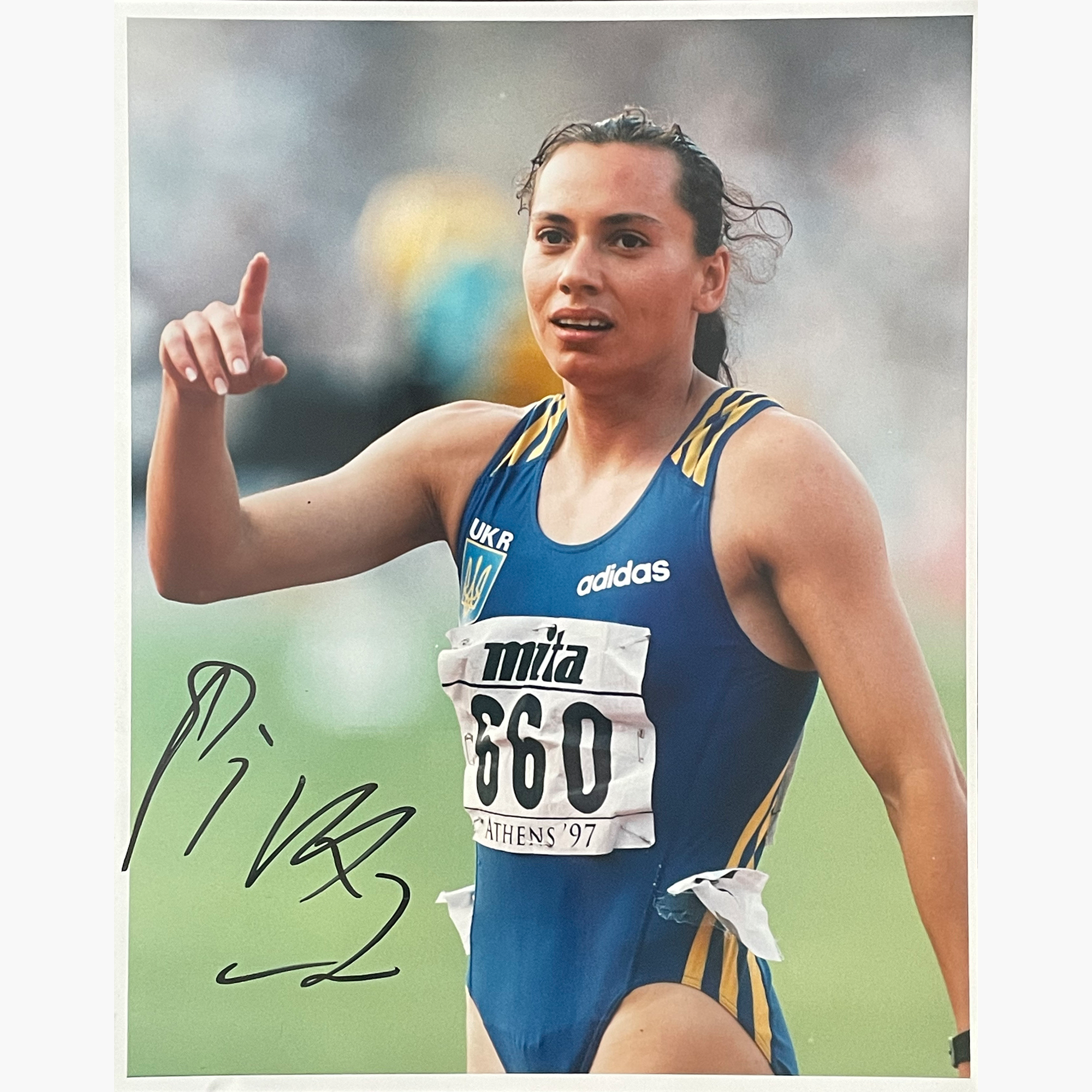 Zhanna Pintussevich – Signed 25.5cm x 20.5cm Colour Press Photo