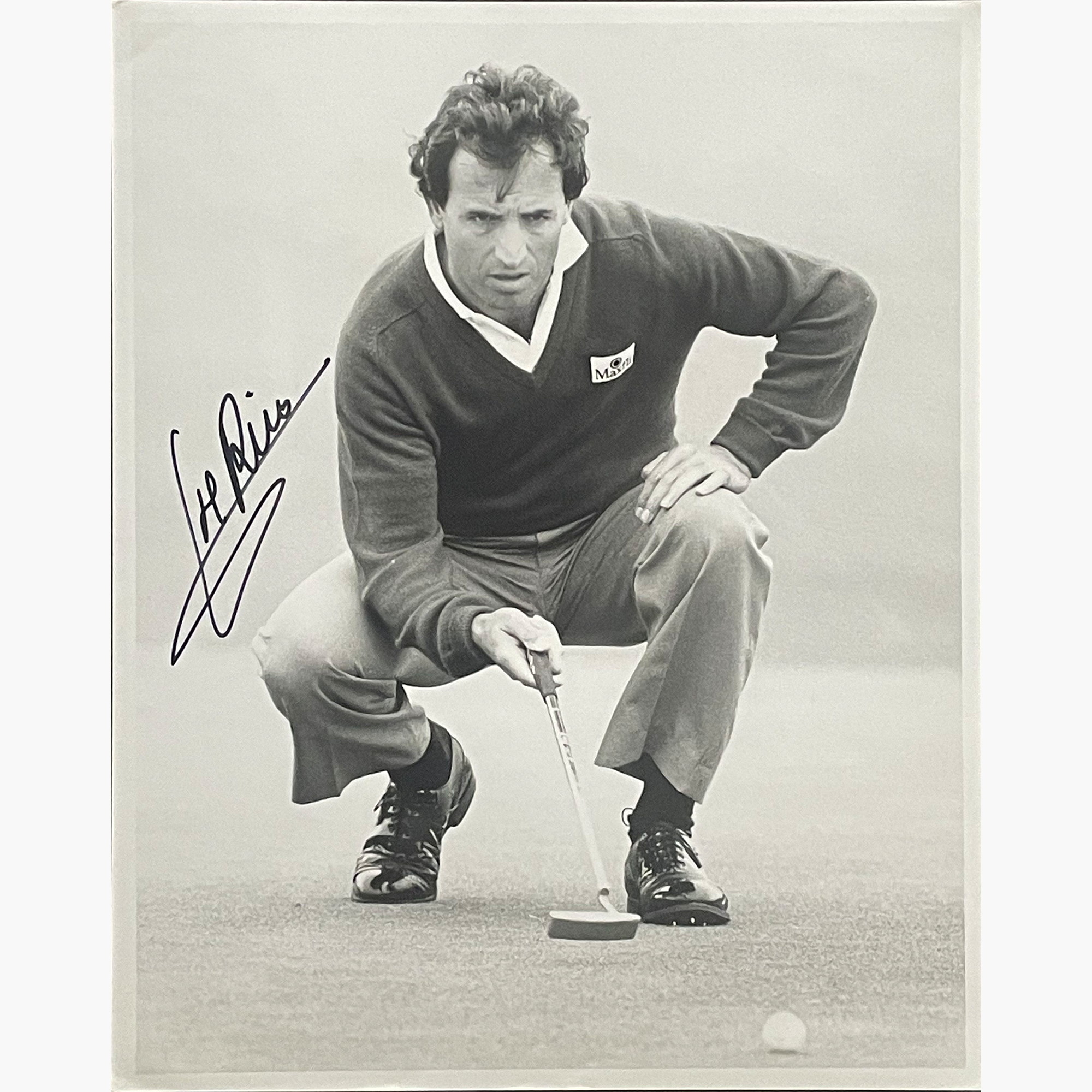 Jose Rivero – Signed 25.5cm x 20.5cm Black & White Action Press Photo