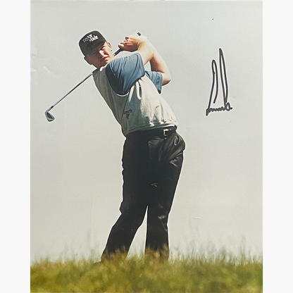 Ernie Els – Signed 25.5cm x 20cm Colour Action Press Photo