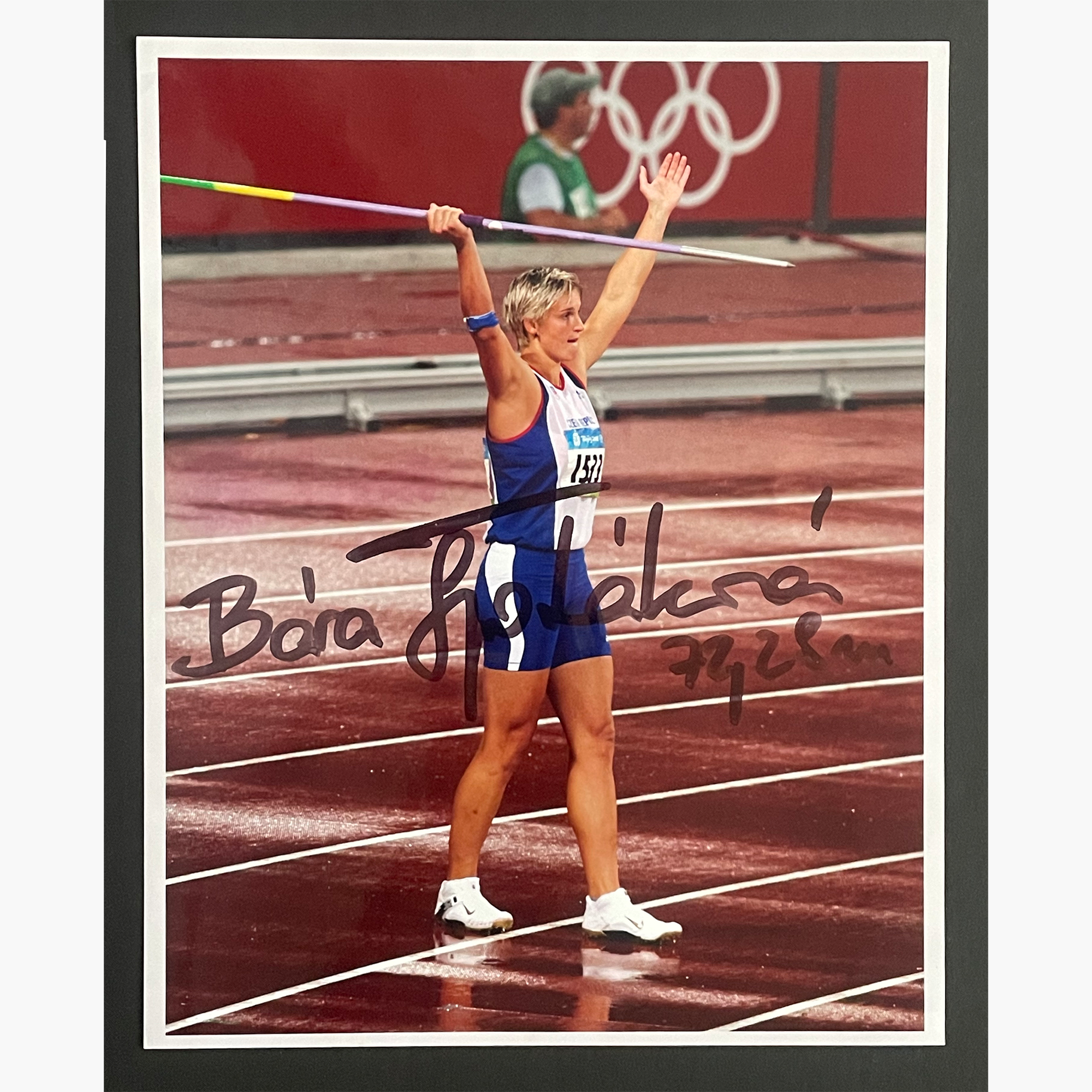 Barbora Spotakova – Signed 25.2cm x 20.2cm Colour Press Photo