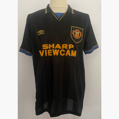 Eric Cantona - Signed 1994/1995 Manchester United Shirt