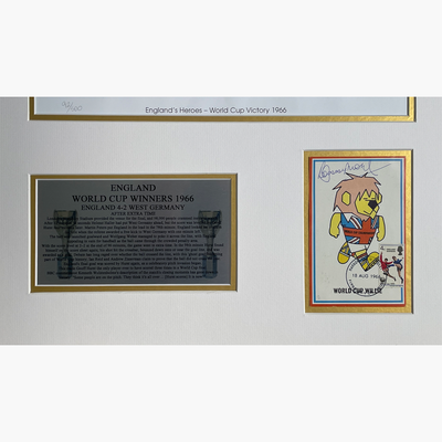 England 1966 World Cup Winning Team – Signed & Framed Limited Edition Display