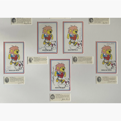 England 1966 World Cup Winners – Set of 11 Signed World Cup Willie First Day Covers