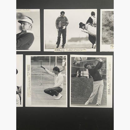 Golfing Legends - Unsigned Set Of 7 Black & White Press Photos