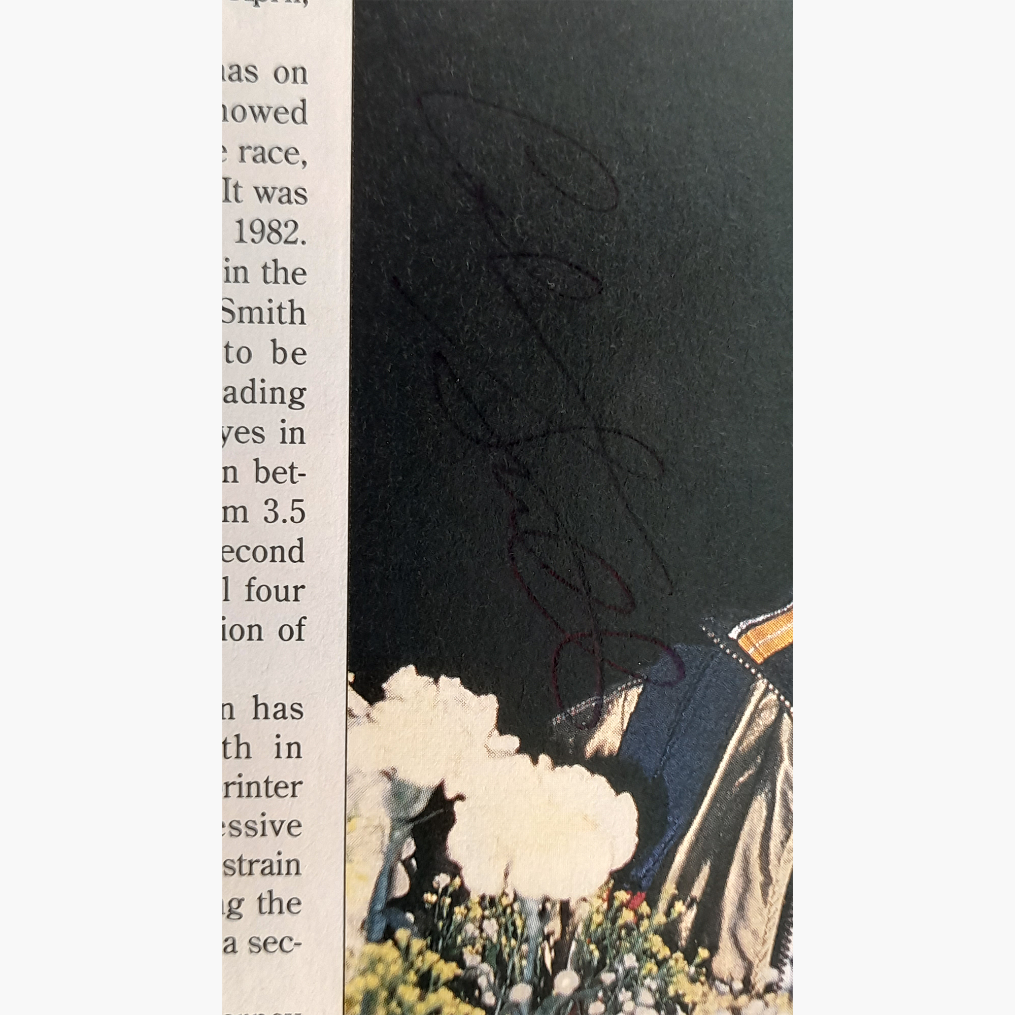 Calvin Smith – Signed Athletics Today Magazine 1989 Edition