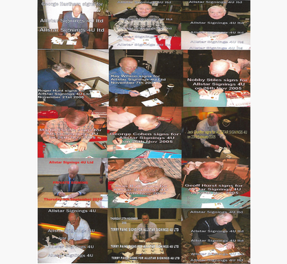 England 1966 Signed FDC – World Cup First Day Covers (Full Squad + Manager)