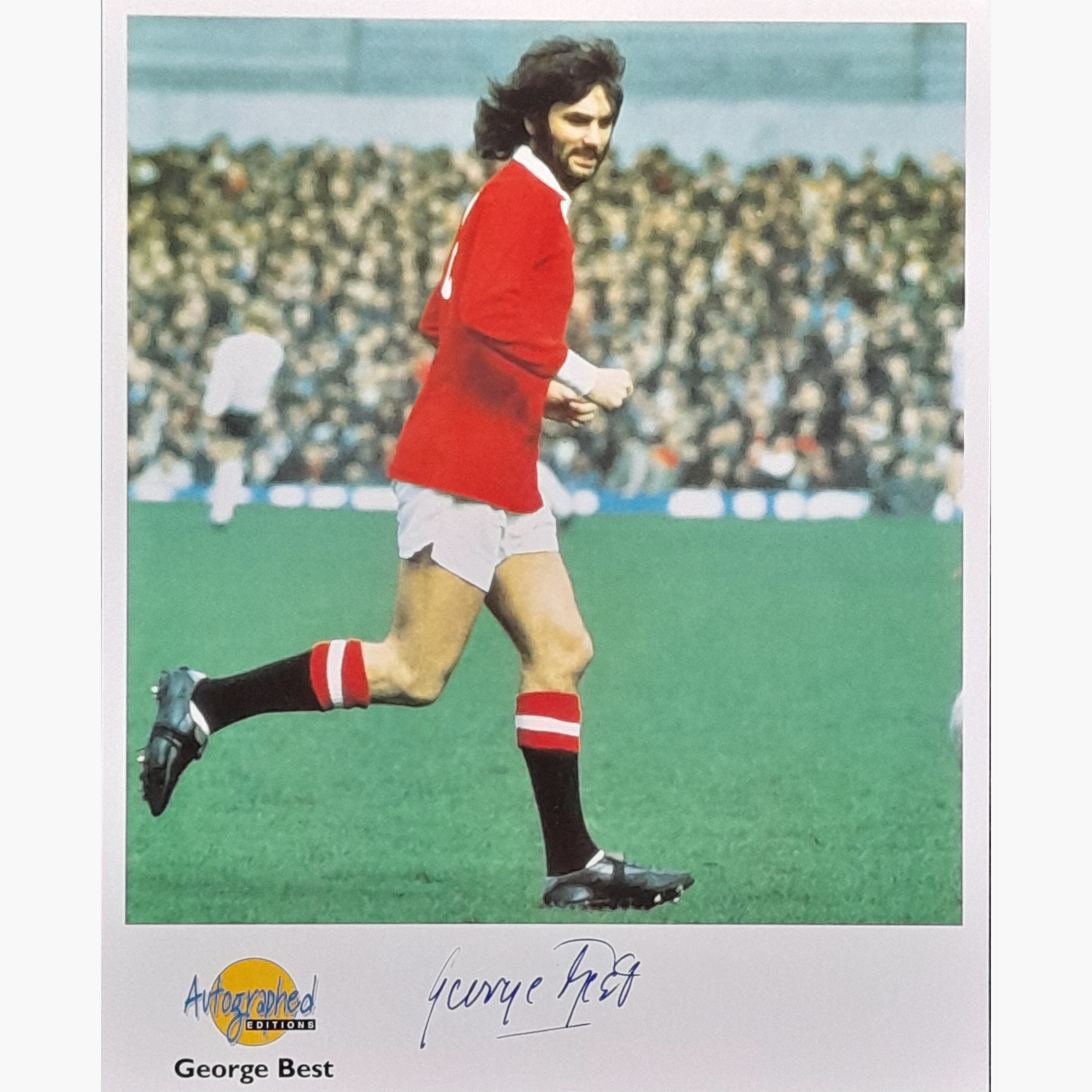 George Best Signed Photo – Autographed Editions Release