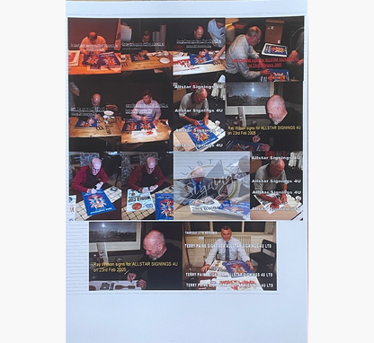 England 1966 World Cup Final Programme Poster – A3 (22 Signatures)