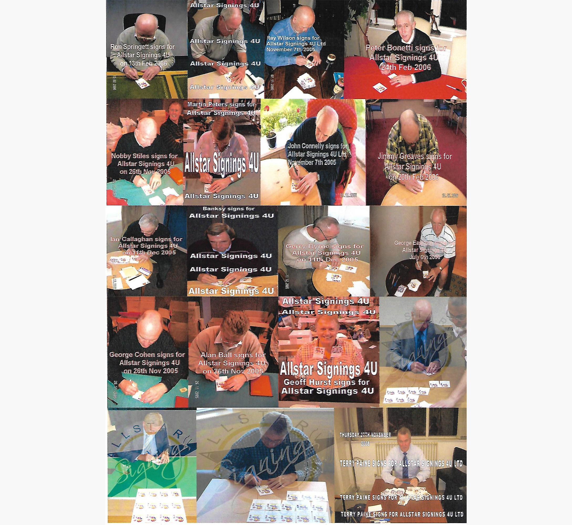 England 1966 World Cup Winners – Official Wembley Seat No.67 Signed Display (One-of-One)