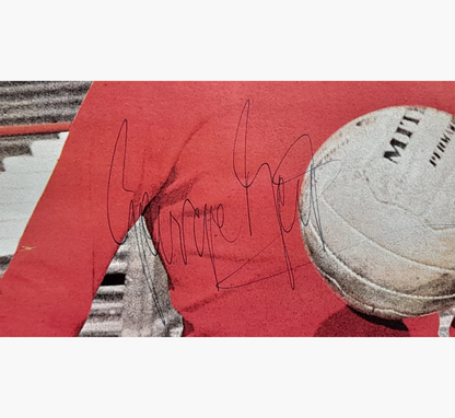George Best Signed Manchester United 'Shoot!' Centrefold Poster