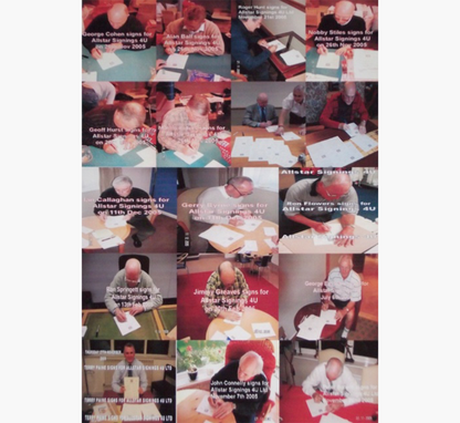 1966 England Squad Signed FA Letterhead – 11 Signatures on Embossed World Cup Paper