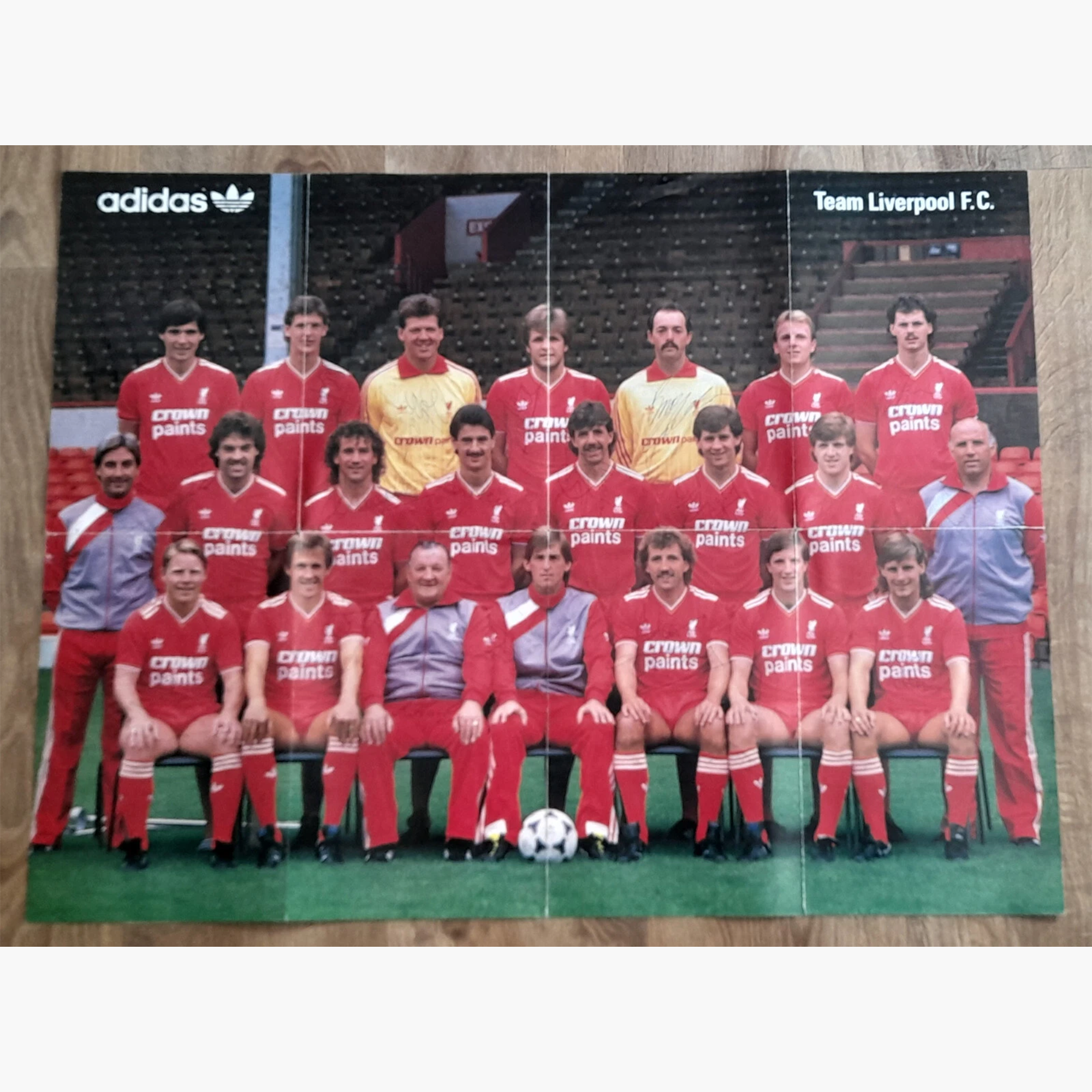 Liverpool FC 1985-86 Squad Signed Team Picture - 80cm x 60cm