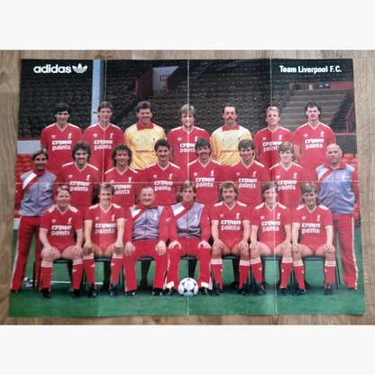 Liverpool FC 1985-86 Squad Signed Team Picture - 80cm x 60cm