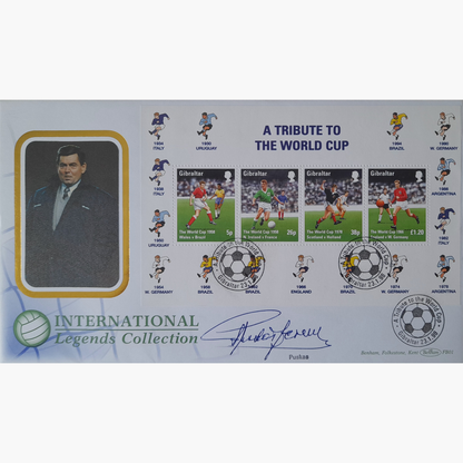 Ferenc Puskás Signed FDC – World Cup Tribute Cover