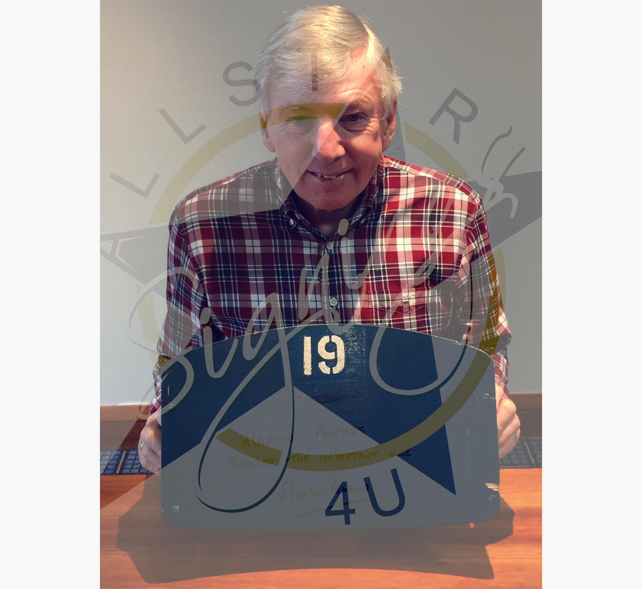 England 1966 World Cup Winners – Official Wembley Seat No.19 Signed Display (One-of-One)
